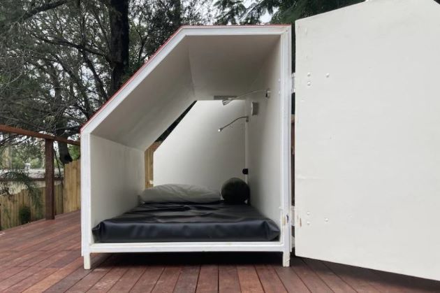 Japanese hotel-inspired accommodation pods in Brisbane
